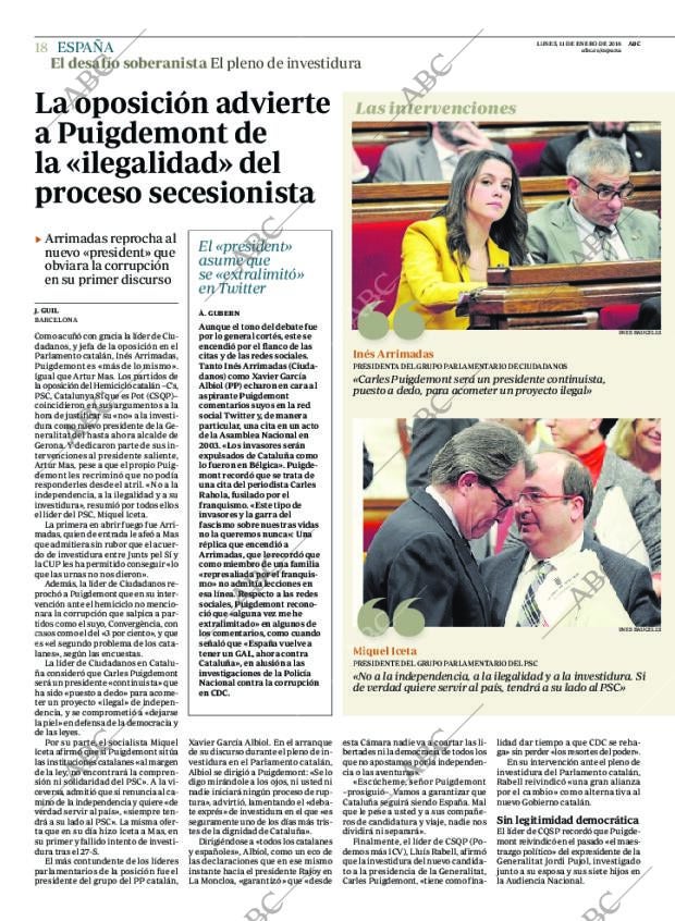 ABC MADRID 11-01-2016 página 18