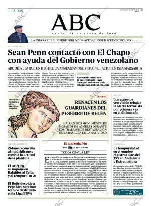 ABC MADRID 11-01-2016 página 2