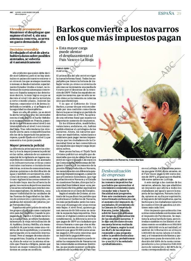 ABC MADRID 11-01-2016 página 29