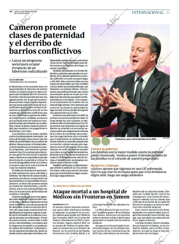 ABC MADRID 11-01-2016 página 35