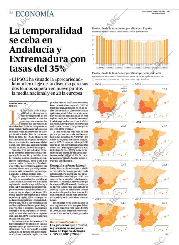 ABC MADRID 11-01-2016 página 38