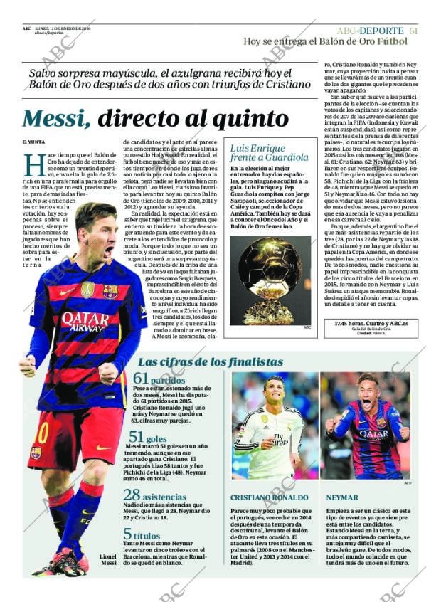 ABC MADRID 11-01-2016 página 61
