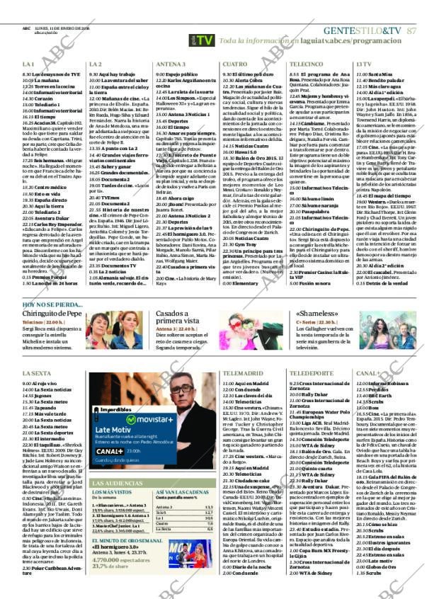 ABC MADRID 11-01-2016 página 87