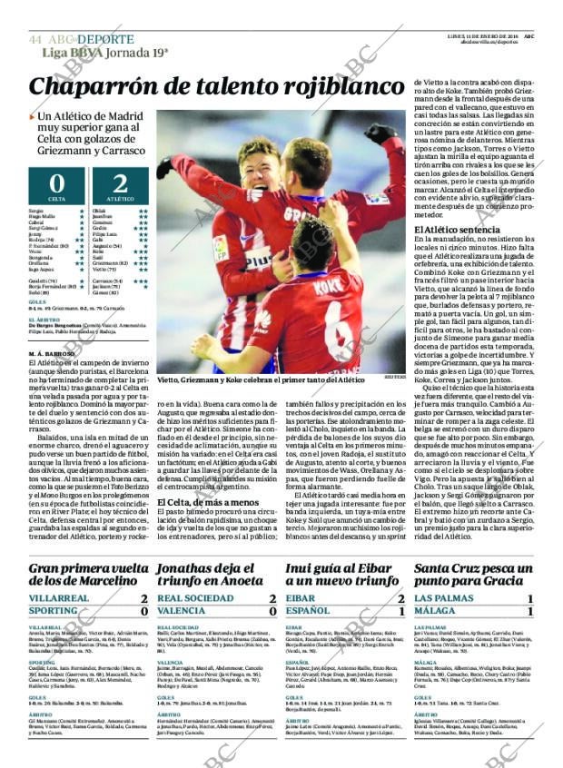 ABC SEVILLA 11-01-2016 página 44