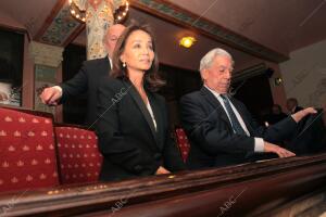 En la imagen, Mario Vargas Llosa e Isabel Presley