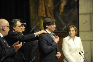 Toma de posesión del presidente del presidente de la Generalitat, Carles...