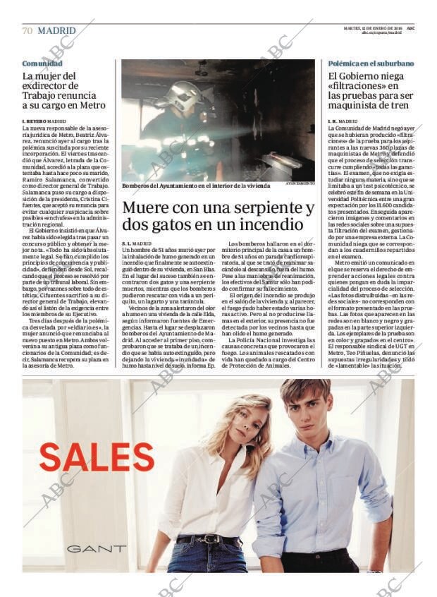 ABC MADRID 12-01-2016 página 70