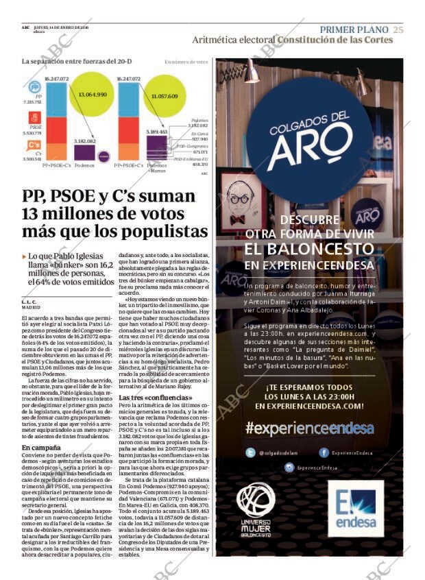 ABC MADRID 14-01-2016 página 25