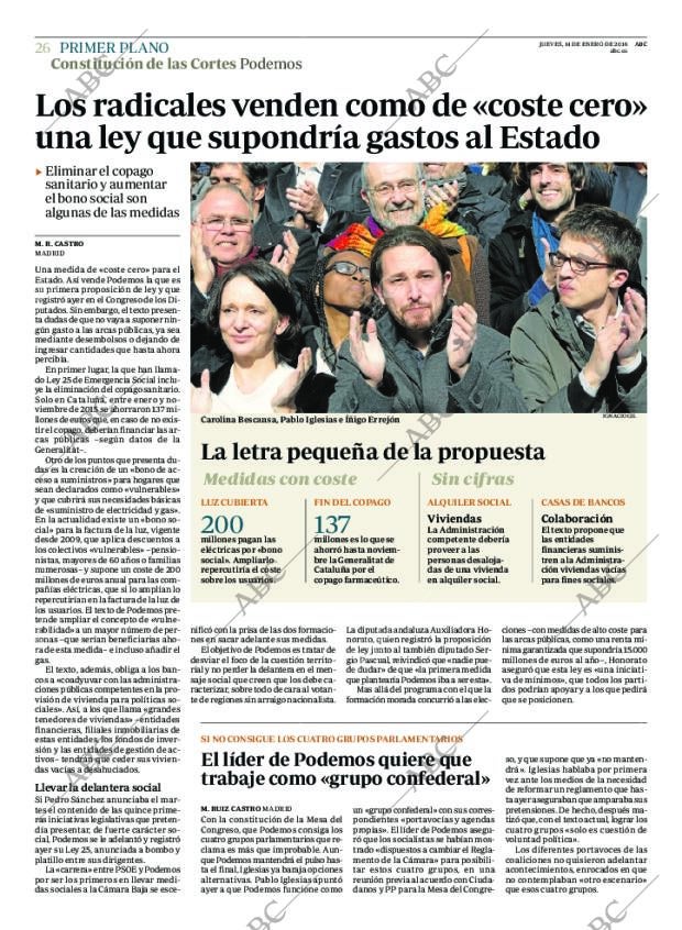 ABC MADRID 14-01-2016 página 26