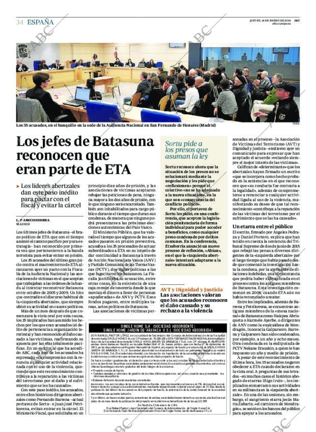 ABC MADRID 14-01-2016 página 34