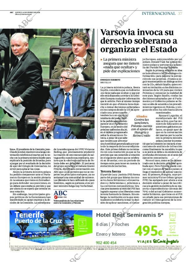 ABC MADRID 14-01-2016 página 37