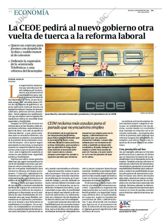 ABC MADRID 14-01-2016 página 44