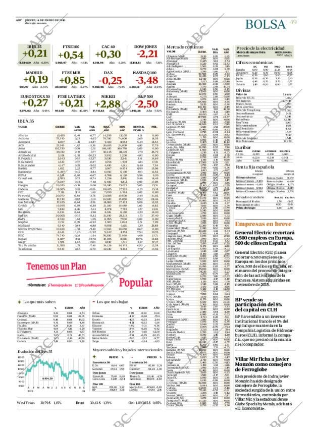 ABC MADRID 14-01-2016 página 49