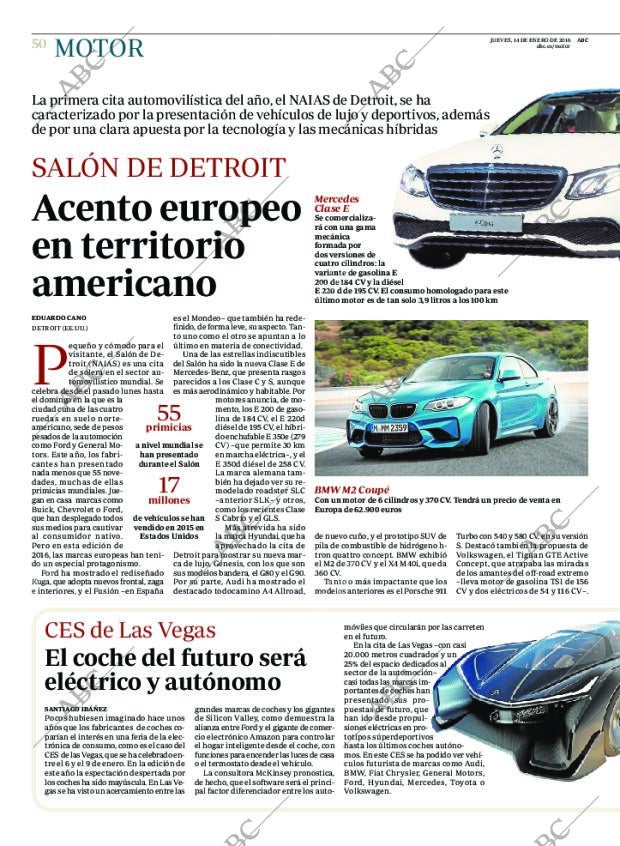 ABC MADRID 14-01-2016 página 50