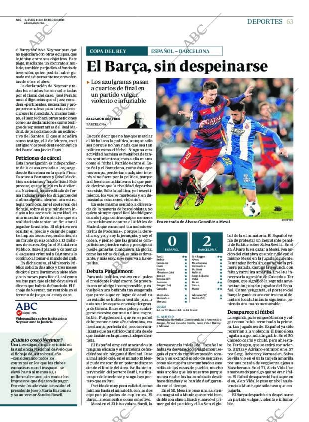 ABC MADRID 14-01-2016 página 63