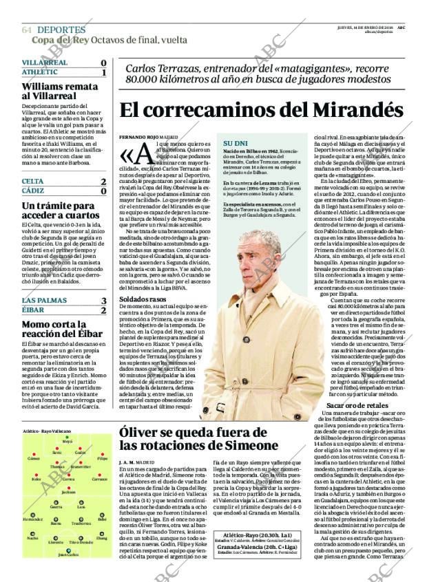 ABC MADRID 14-01-2016 página 64