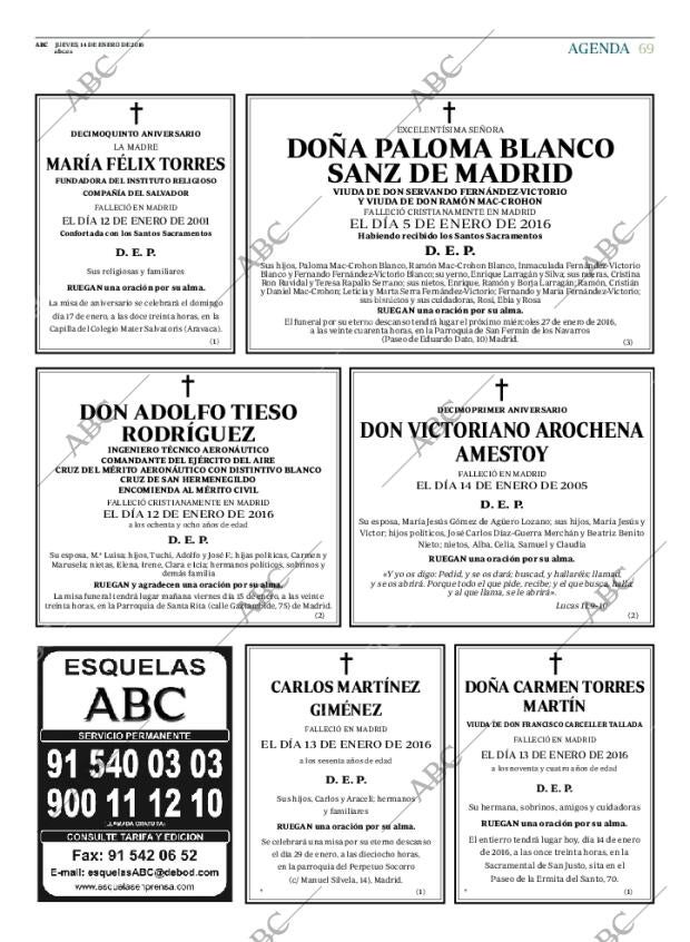 ABC MADRID 14-01-2016 página 69