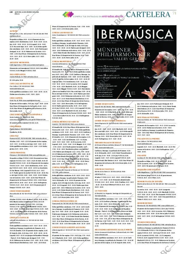 ABC MADRID 14-01-2016 página 71