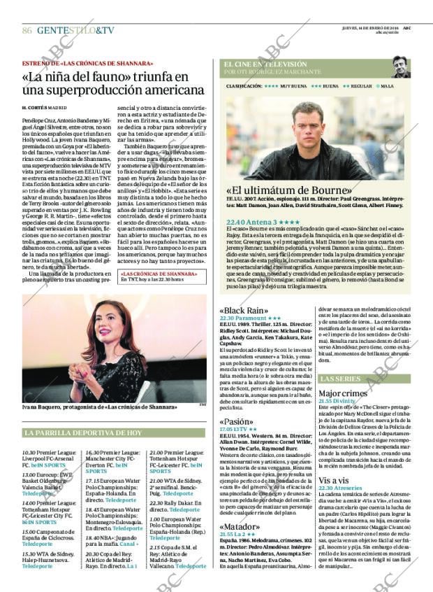 ABC MADRID 14-01-2016 página 86