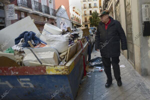 Joaquin Leguina muestra a abc su barrio en el distrito latina centro afectado...