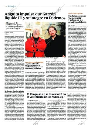 ABC MADRID 16-01-2016 página 20
