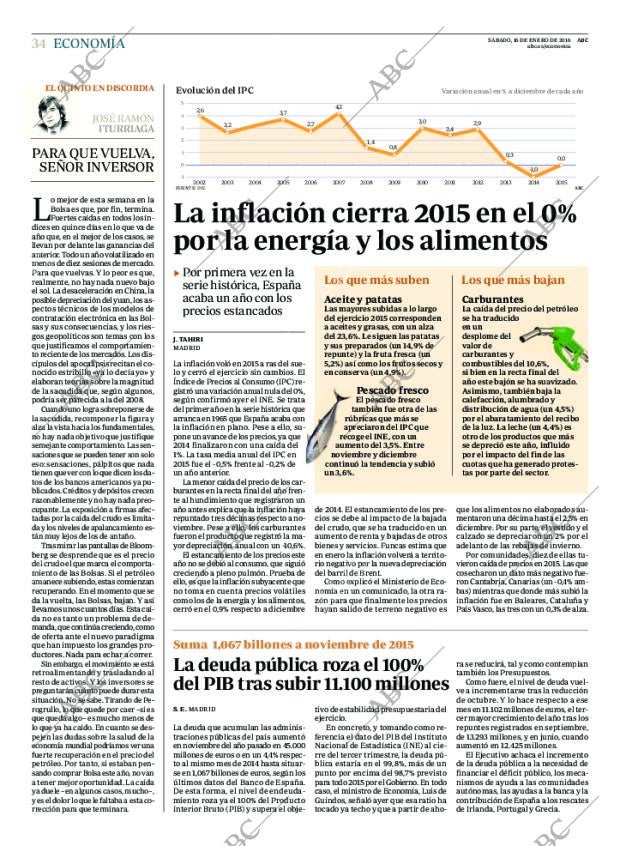 ABC MADRID 16-01-2016 página 34