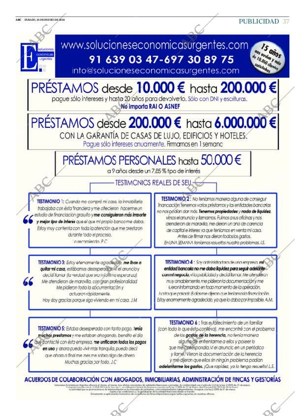 ABC MADRID 16-01-2016 página 37