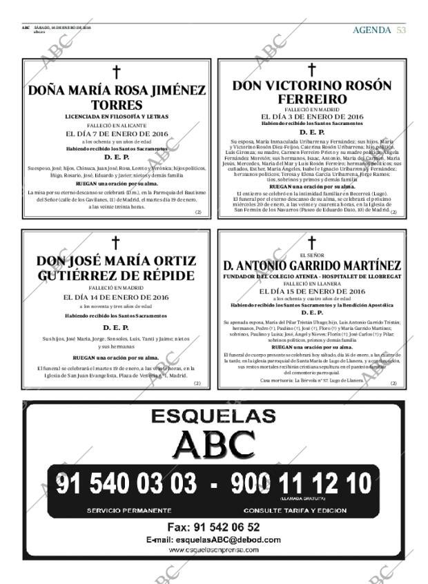 ABC MADRID 16-01-2016 página 53