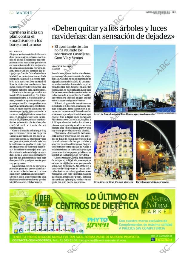 ABC MADRID 16-01-2016 página 62