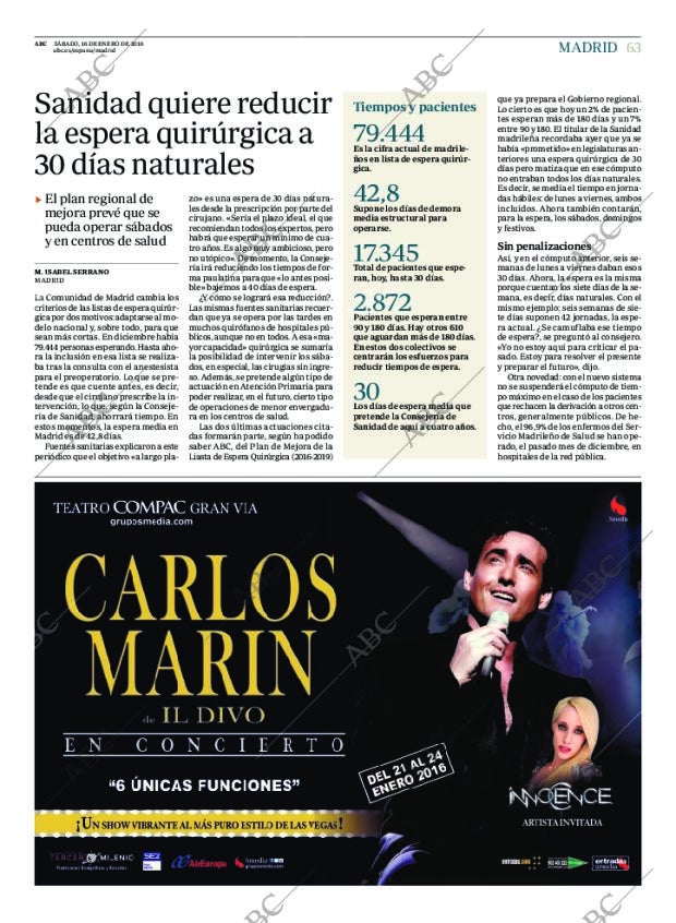 ABC MADRID 16-01-2016 página 63