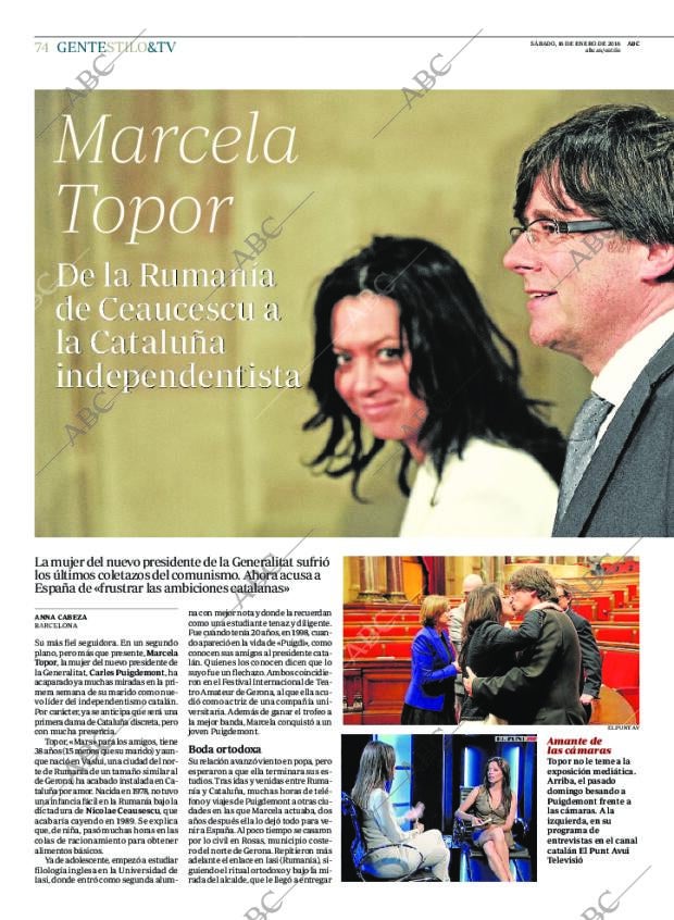 ABC MADRID 16-01-2016 página 74