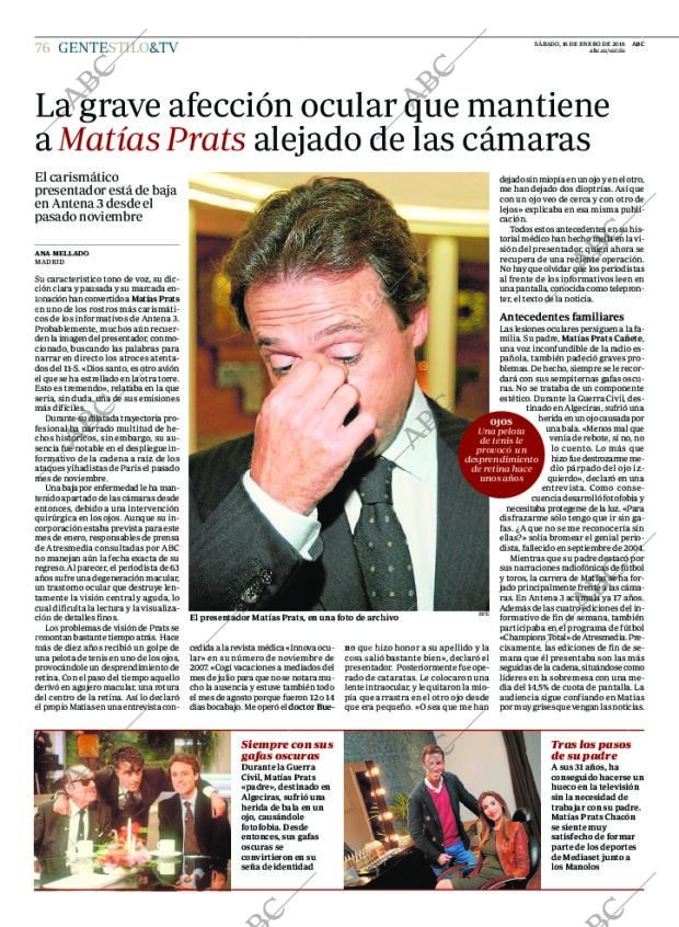 ABC MADRID 16-01-2016 página 76