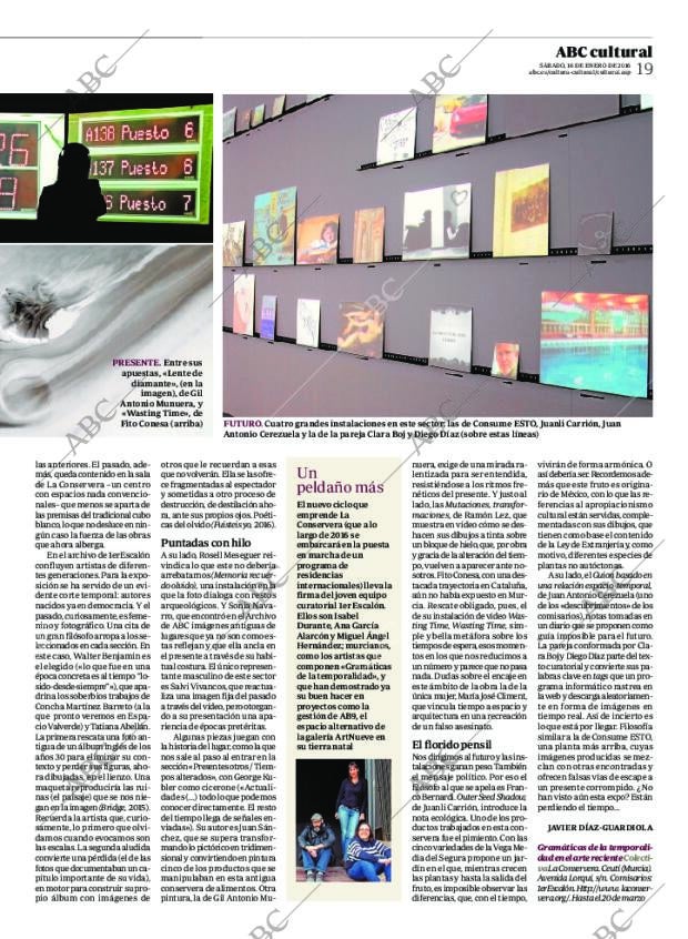 CULTURAL MADRID 16-01-2016 página 19