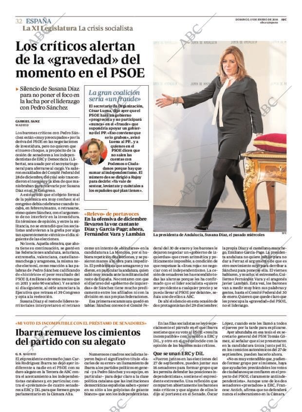 ABC MADRID 17-01-2016 página 32