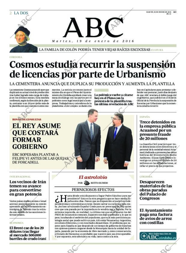 ABC CORDOBA 19-01-2016 página 2