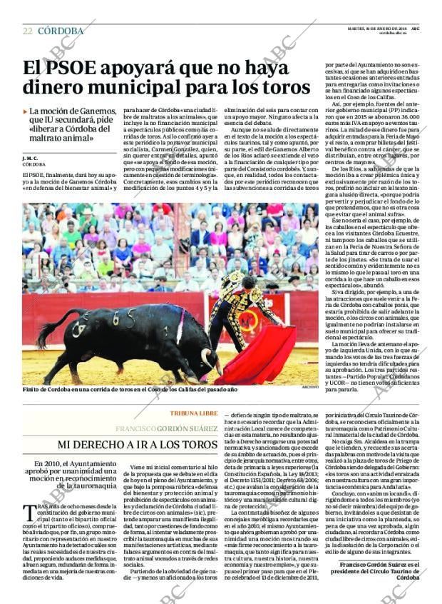 ABC CORDOBA 19-01-2016 página 22