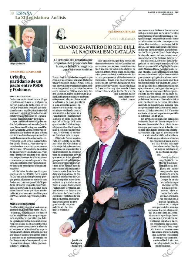 ABC CORDOBA 19-01-2016 página 38