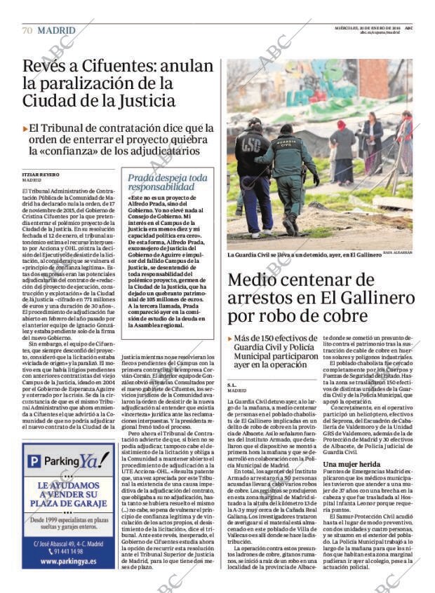 ABC MADRID 20-01-2016 página 70