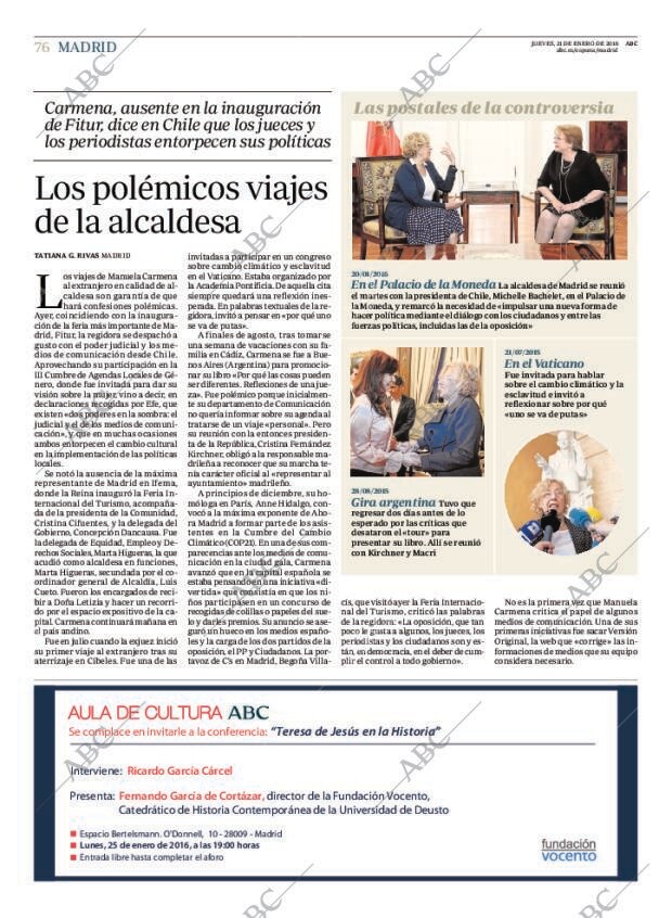 ABC MADRID 21-01-2016 página 76