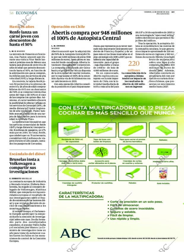 ABC CORDOBA 22-01-2016 página 58