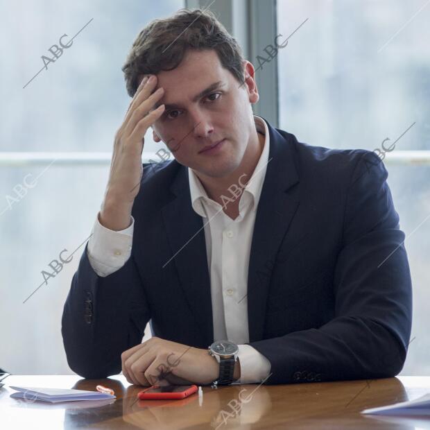 Reunión de la ejecutiva de Ciudadanos y posterior rueda de prensa de Albert...