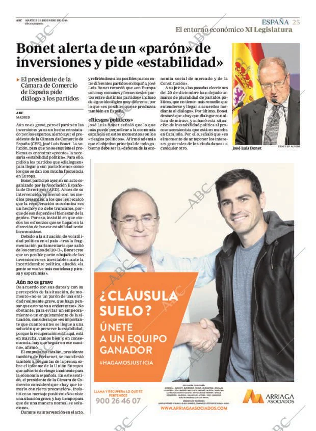 ABC MADRID 26-01-2016 página 25