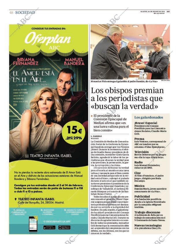 ABC MADRID 26-01-2016 página 48