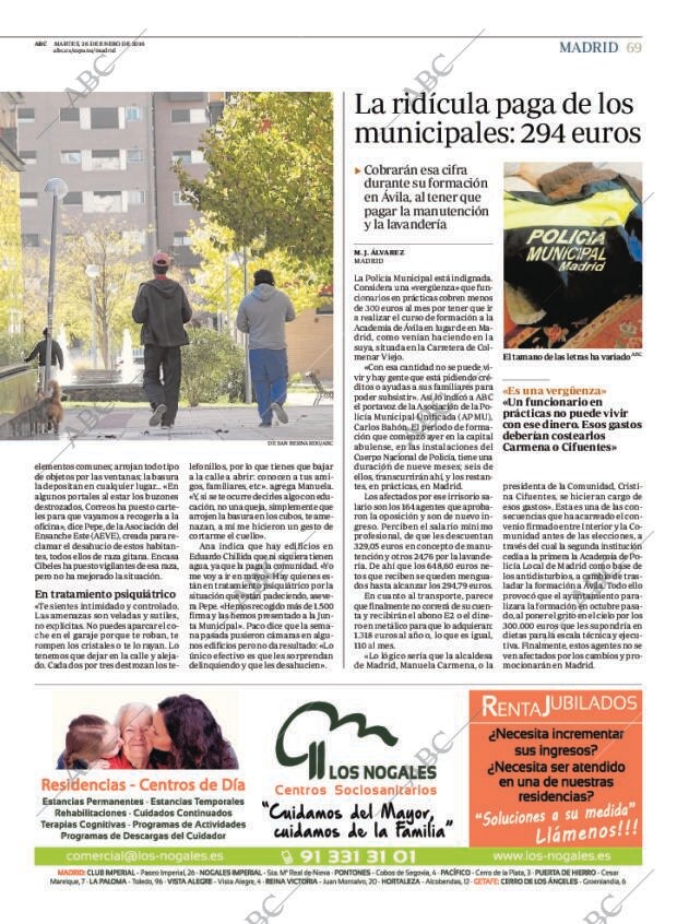 ABC MADRID 26-01-2016 página 69