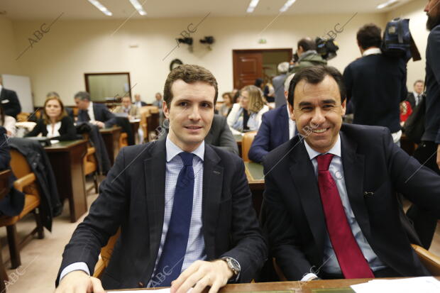 En la imagen, Pablo Casado y Fernando Martínez Maillo