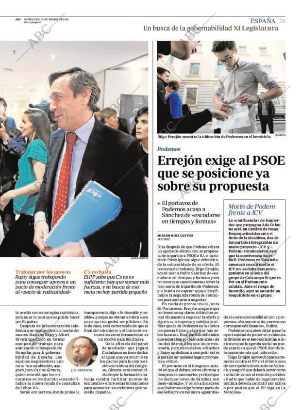 ABC MADRID 27-01-2016 página 21