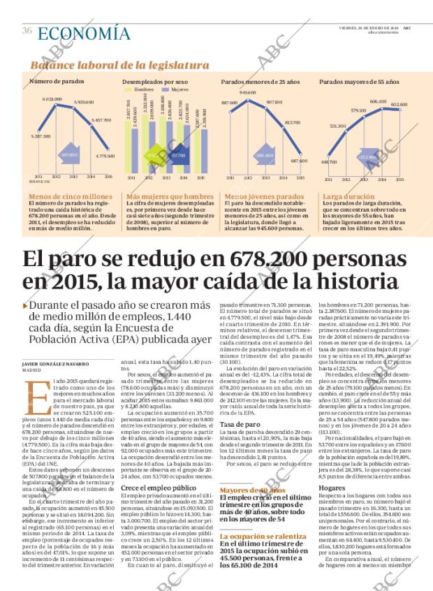 ABC MADRID 29-01-2016 página 36
