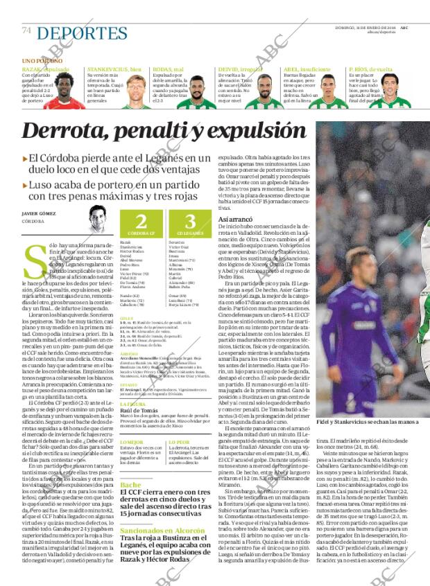 ABC CORDOBA 31-01-2016 página 74