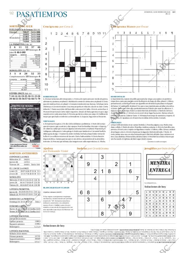 ABC CORDOBA 31-01-2016 página 92
