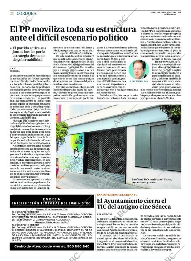ABC CORDOBA 01-02-2016 página 20